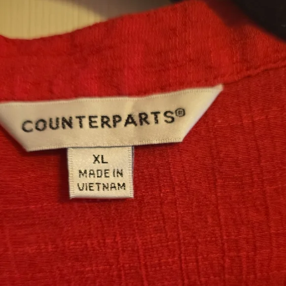 Counterparts Women's Vibrant Red Tunic - Picture 2 of 5